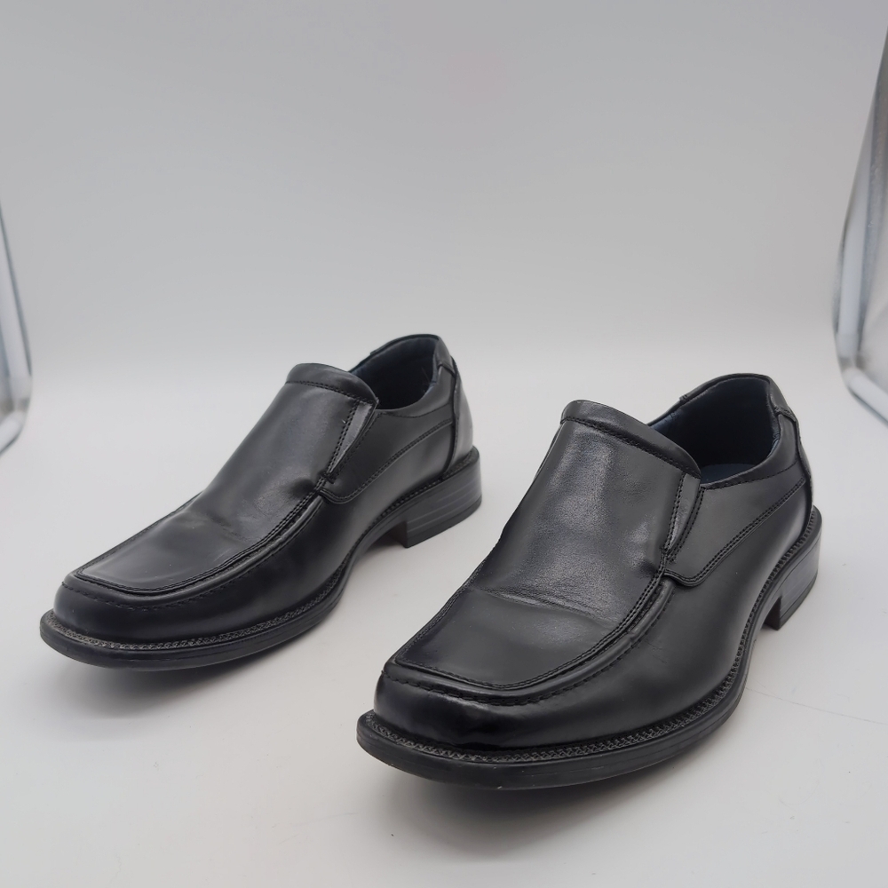 Bruno Marc Goldman - 02 Men's Sz 7 Black Slip-On Dress Shoes